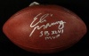 Eli Manning Signed Ball - Duke Inscribed SB XLVI MVP COA - Steiner Sports Certified - Autographed Footballs