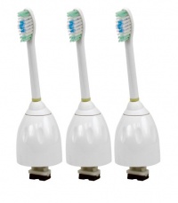 Philips Sonicare HX7003/82 e-Series Replacement Brush Heads, 3-Pack