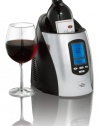 The Sharper Image KP-W400 Single Wine Chiller, Black