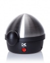 Kalorik Stainless Steel Egg Cooker, Black/Stainless Steel