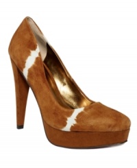 Paris Hilton's fierce Reese pumps are just the ticket for a big night out of shimmying and shaking. For an unexpected twist, pair them with your favorite jeans to amp up your look. Paris Hilton's fierce Reese pumps are just the ticket for a big night out of shimmying and shaking. For an unexpected twist, pair them with your favorite jeans to amp up your look.