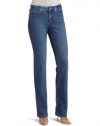 Not Your Daughter's Jeans Women's Marilyn Straight Leg Jean With Embellished Pocket