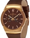 Skagen Strap Rose-Gold Mens Watch 583XLRLM