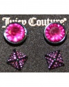 Juicy Couture Glam Rocks Gemstone Stud Earring Set