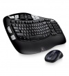 Logitech Wireless Wave Combo Mk550 With Keyboard and Laser Mouse (920-002555)