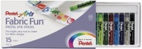 Pentel Arts Fabric Fun Pastel Dye Sticks, 15 Color Set (PTS-15) Pentel Arts Fabric Fun Pastel Dye Sticks, 15 Color Set (PTS-15)