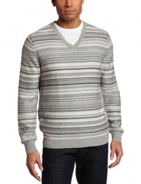 Perry Ellis Men's Long Sleeve Deep V-Neck Sweater Perry Ellis Men's Long Sleeve Deep V-Neck Sweater