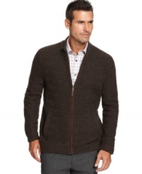 Classic goes a long way, just like this versatile textured sweater from Tasso Elba. Classic goes a long way, just like this versatile textured sweater from Tasso Elba.