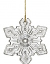 Marquis by Waterford ® Annual Snowflake, Limited Editions, Christmas Ornament 2010