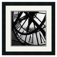 Orsay Clock Framed Art Print by Tom Artin Orsay Clock Framed Art Print by Tom Artin