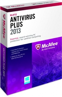 McAfee Antivirus Plus 3PCs 2013 McAfee Antivirus Plus 3PCs 2013
