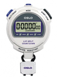 Oslo Silver 2.0 Twin Stopwatch and Countdown Timer Oslo Silver 2.0 Twin Stopwatch and Countdown Timer