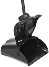 Rubbermaid FG253200 Lobby Pro Upright Dust Pan with Cover, Plastic, 12-4/5 Width, Black Rubbermaid FG253200 Lobby Pro Upright Dust Pan with Cover, Plastic, 12-4/5 Width, Black
