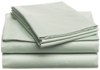 Pinzon Hemstitch 400-Thread-Count Egyptian Cotton Sateen King Sheet Set, Mint Pinzon Hemstitch 400-Thread-Count Egyptian Cotton Sateen King Sheet Set, Mint
