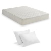 Sleep Innovations 10-Inch SureTemp Memory Foam Mattress With 20-Year Warranty, with 2-Bonus Memory Foam Pillows,  Queen Size