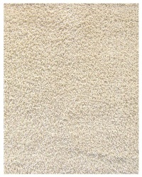 Anji Mountain Silky Shag Ivory Rug 9' x 12'