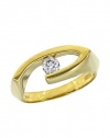 Effy Jewlery 14K Yellow Gold Diamond Ring, .25 TCW Ring size 7