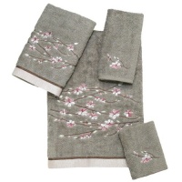 Avanti Premier Apple Blossom Bath Towel, Putty Avanti Premier Apple Blossom Bath Towel, Putty