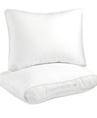 Get a good night's rest with this Super Support Foam pillow from Charter Club, featuring plush Memorelle polyester fiber fill that conforms to your head and neck while still retaining flexibility and comfort.