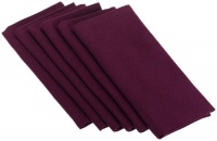 DII Everyday Basic Napkin Set of 6, Wine DII Everyday Basic Napkin Set of 6, Wine