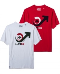 Step up your casual look with this sweet LRG tee. Step up your casual look with this sweet LRG tee.