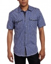 Marc Ecko Cut & Sew Men's Barbour Short Sleeve Shirt