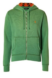 Polo Ralph Lauren Full Zip Fleece Hoodie, Pasture Green, Medium Polo Ralph Lauren Full Zip Fleece Hoodie, Pasture Green, Medium