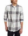 Calvin Klein Jeans Men's Migrate Plaid Long Sleeve Woven