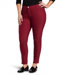 Karen Kane Women's Plus-Size Twill Skinny Jean, Red, 18W Karen Kane Women's Plus-Size Twill Skinny Jean, Red, 18W
