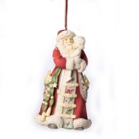 Enesco Heart of Christmas Santa with Child Ornament, 4.53-Inch Enesco Heart of Christmas Santa with Child Ornament, 4.53-Inch