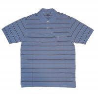Izod Men's Short Sleeve Striped Polo Shirt(XXL, Light Blue) Izod Men's Short Sleeve Striped Polo Shirt(XXL, Light Blue)