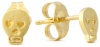 Dogeared Jewels and Gifts It's the Little Things Gold-Plated Sterling Silver Skull Post Earrings