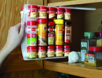 SpiceStor Organizer Spice Rack 40 Clip 10.75D x 10.25H SpiceStor Organizer Spice Rack 40 Clip 10.75D x 10.25H