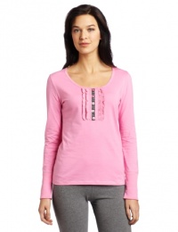 Intimo Women's Minky Fleece Long Sleeve Top Intimo Women's Minky Fleece Long Sleeve Top