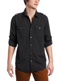 Hurley Men's Vector Long Sleeve Woven Shirt Hurley Men's Vector Long Sleeve Woven Shirt