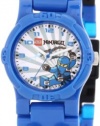 LEGO Kids' 9003103 Ninjago Blue Ninja Watch