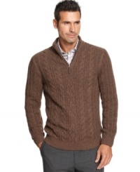 Perfect for layering, this Tasso Elba sweater will be a key piece in your cold-weather rotation. Perfect for layering, this Tasso Elba sweater will be a key piece in your cold-weather rotation.