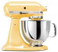 KitchenAid KSM150PSMY Artisan Series 5-Quart Mixer, Majestic Yellow KitchenAid KSM150PSMY Artisan Series 5-Quart Mixer, Majestic Yellow