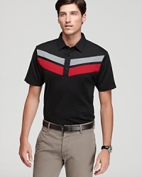 This shirt won't prevent you from bogeying the last nine holes, but you'll look good regardless of the final score. A handsome polo from Travis Mathew. This shirt won't prevent you from bogeying the last nine holes, but you'll look good regardless of the final score. A handsome polo from Travis Mathew.