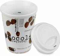 Konitz Chocolate 9-Ounce Travel Mugs and Silicon Lid, Assorted Colors, Set of 2 Konitz Chocolate 9-Ounce Travel Mugs and Silicon Lid, Assorted Colors, Set of 2