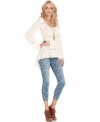 Lace insets and a ruffled hem makes this Free People top an oh-so femme pick for fall!