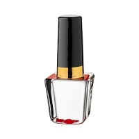 Add a bold, feminine element to your vanity or dressing area with this glossy nail polish sculpture, interpreted in heavy crystal by Asa Jungnelius. Add a bold, feminine element to your vanity or dressing area with this glossy nail polish sculpture, interpreted in heavy crystal by Asa Jungnelius.