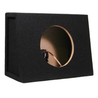 Single Car Truck Wedge Black Subwoofer Box Sealed Enclosure for 8-Inch Woofer 8F Single Car Truck Wedge Black Subwoofer Box Sealed Enclosure for 8-Inch Woofer 8F