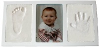 Clay Keepsakes & Photo Wall Frame Kit - White Clay Keepsakes & Photo Wall Frame Kit - White