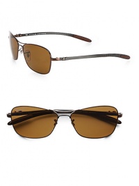 An innovative shape crafted in sleek metal. Available in brown frames with brown lenses.Metal100% UV ProtectionMade in Italy An innovative shape crafted in sleek metal. Available in brown frames with brown lenses.Metal100% UV ProtectionMade in Italy