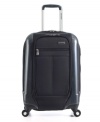 The best of both worlds-a unique, lightweight hybrid design combines a softside construction with hardside paneling for superior protection and incredible packing flexibility. Set on easy-glide spinners, this bag goes where you go with ease & versatility, expanding to fit more into the fully-lined interior with suiter system and padded tie-down strap. Limited lifetime warranty.