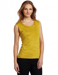 Jones New York Women's Sleeveless Scoop Neck Shell Sweater Jones New York Women's Sleeveless Scoop Neck Shell Sweater