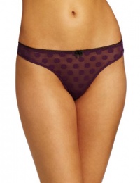 Betsey Johnson Women's Bubble Mesh Thong Betsey Johnson Women's Bubble Mesh Thong