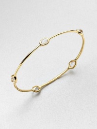 From the Rock Candy® Collection. Five beautifully brilliant clear quartz stone stations in radiant 18k gold, perfect for layering or on it's own. Clear quartz18k goldDiameter, about 2.5Slip-on styleImported From the Rock Candy® Collection. Five beautifully brilliant clear quartz stone stations in radiant 18k gold, perfect for layering or on it's own. Clear quartz18k goldDiameter, about 2.5Slip-on styleImported