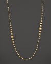Gleaming, graduated beads are lustrous and richly textured. By Marco Bicego.